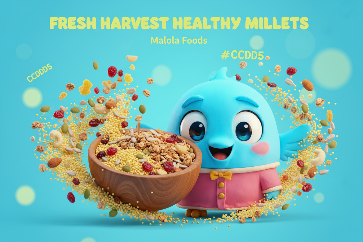 Malola Mascot Millet Banner