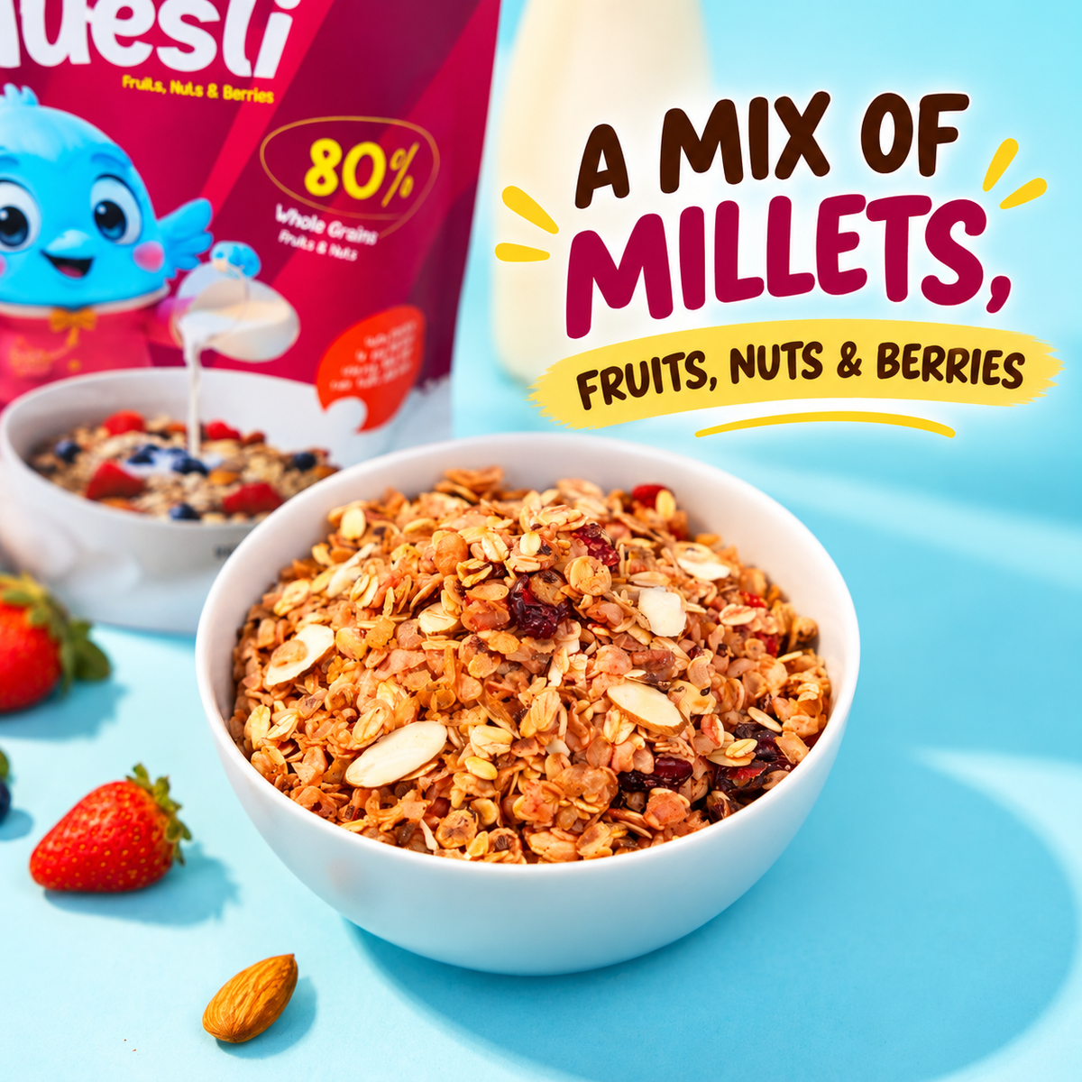 Fruits, Nuts & Berries Muesli