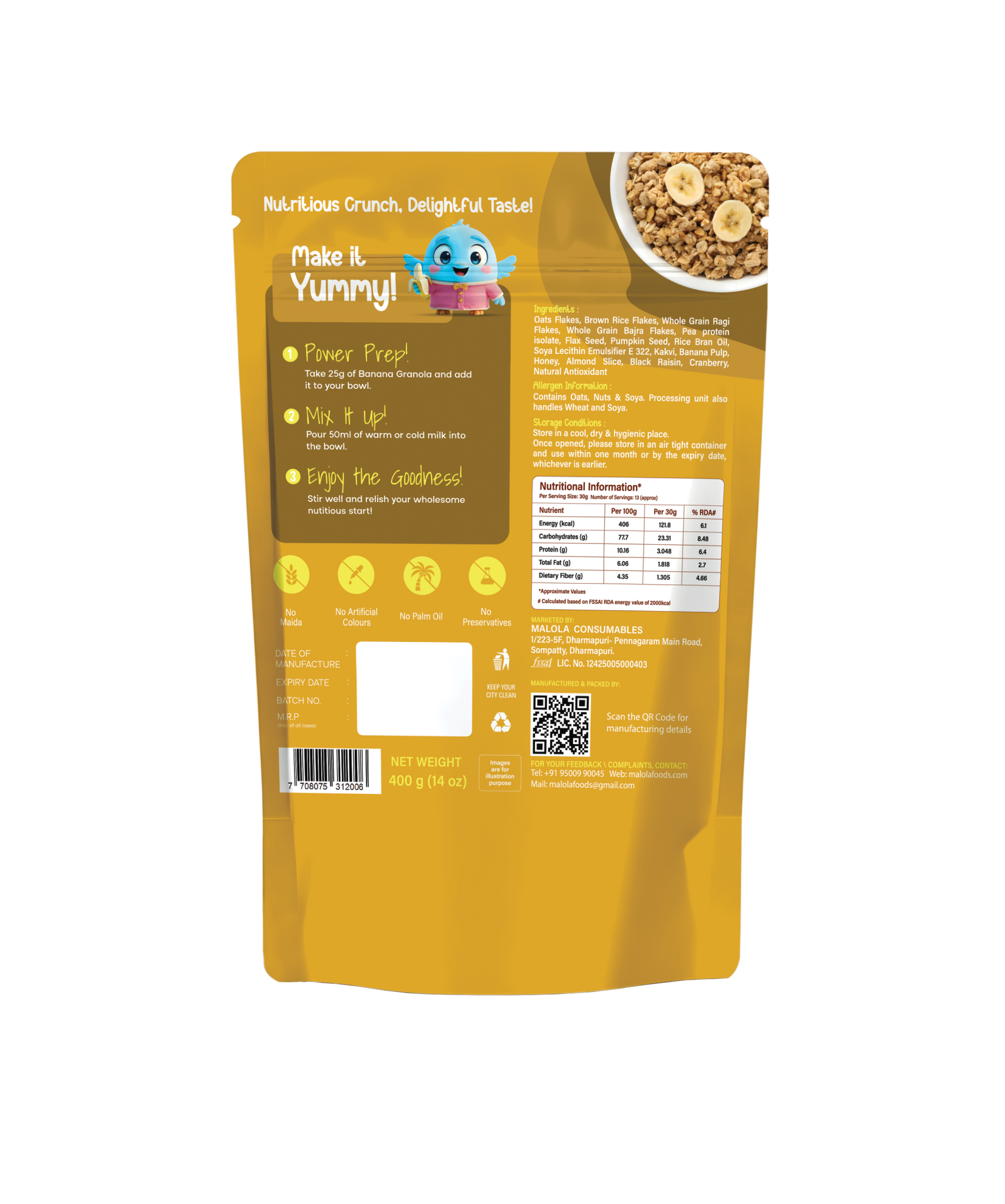 Banana Granola