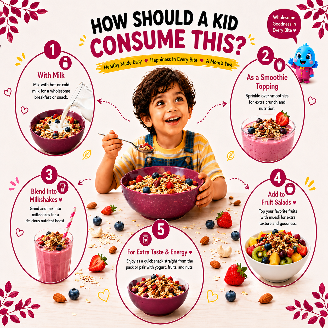 Fruits, Nuts & Berries Muesli