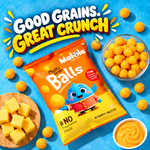 Multi Grain Balls – Cheddar Cheese 60g (Pack of 3)