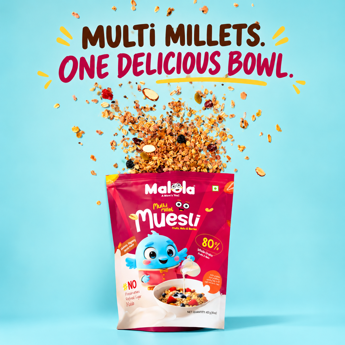 Fruits, Nuts & Berries Muesli