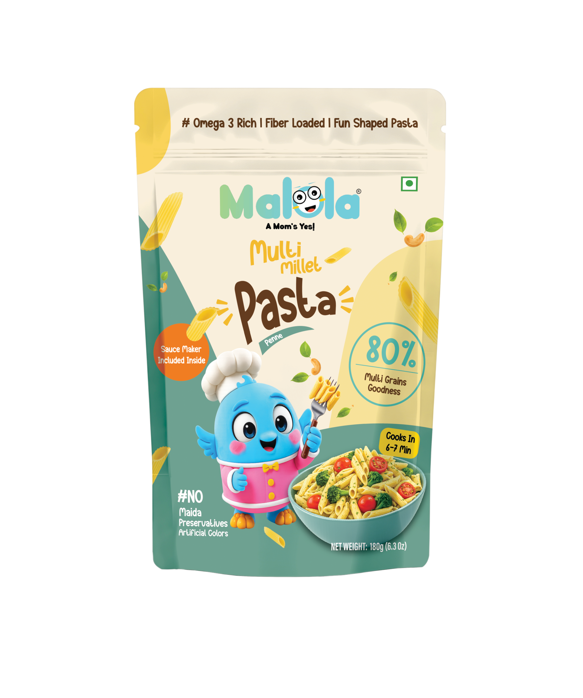 Multi Millet Pasta (Penne)