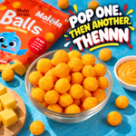 Multi Grain Balls – Cheddar Cheese 60g (Pack of 3)