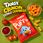 Quinoa Puffs – Tangy Tomato 60g (Pack of 3)