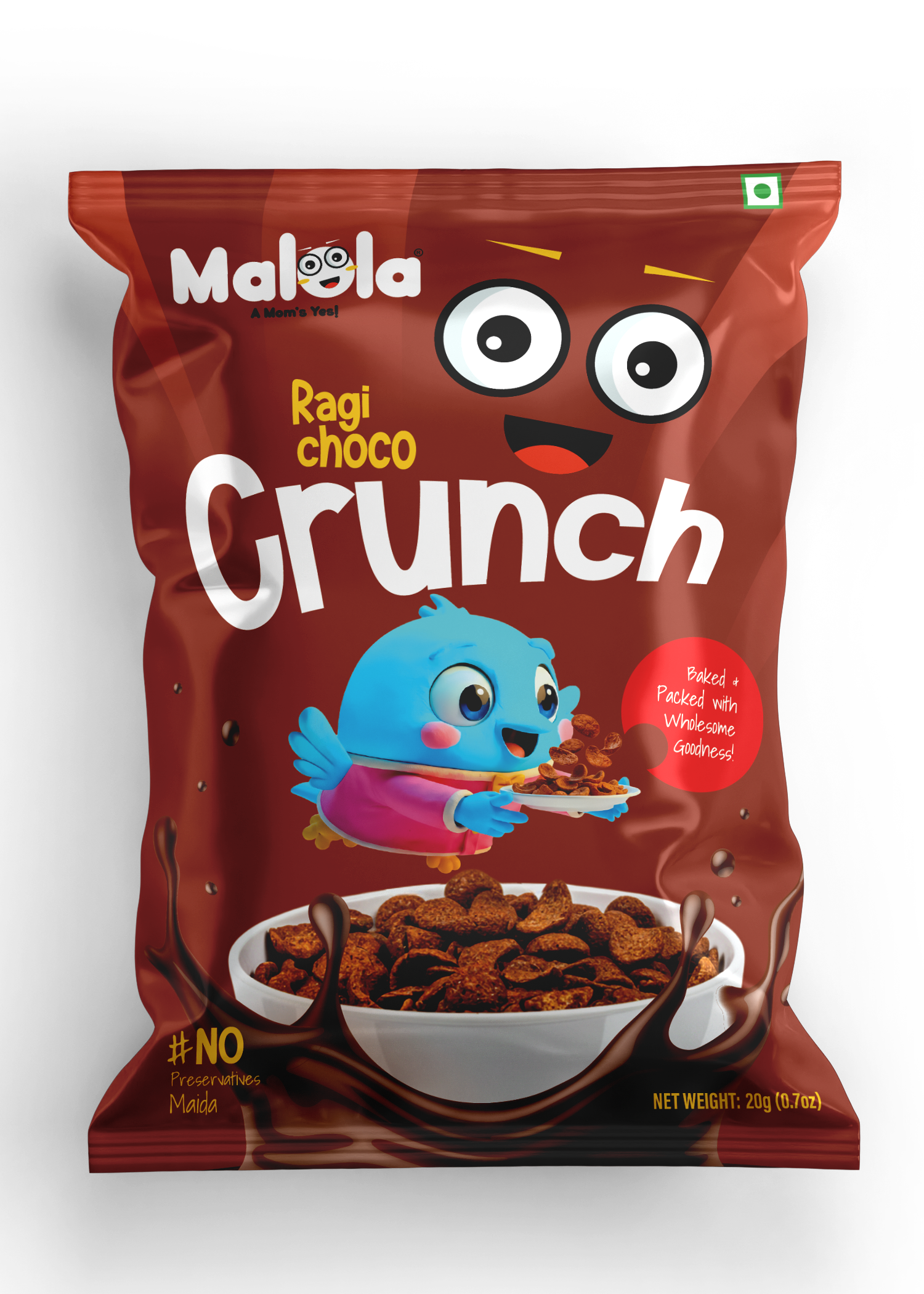 choco crunch front Ragi Choco Crunch - Image 1